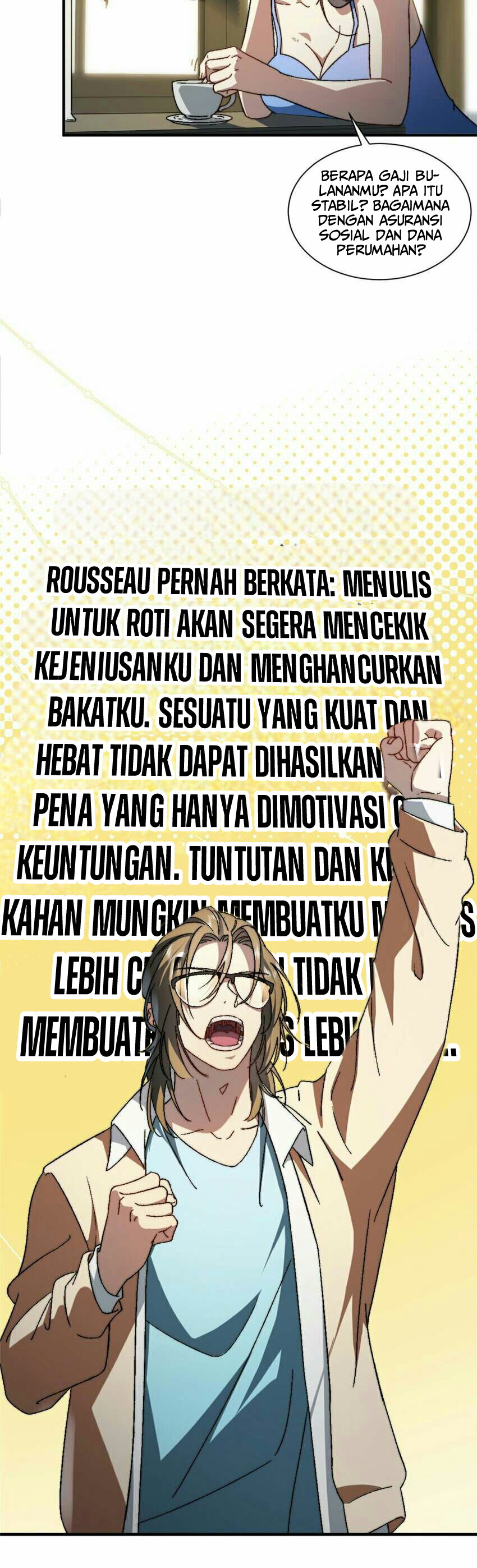 What Do You Do If the Heroine Escapes From Your Novel Chapter 2 - halaman 9