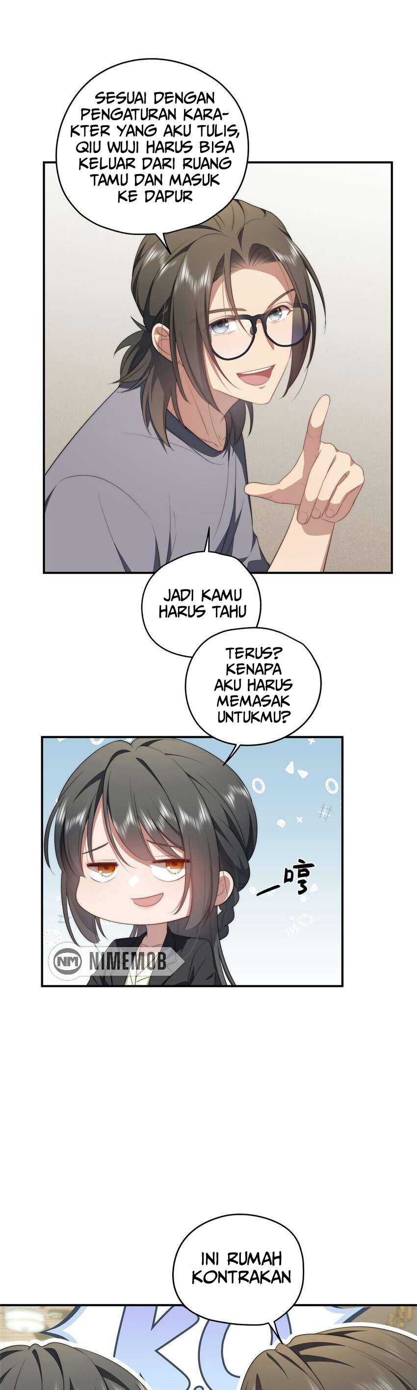 What Do You Do If the Heroine Escapes From Your Novel Chapter 20 - halaman 11
