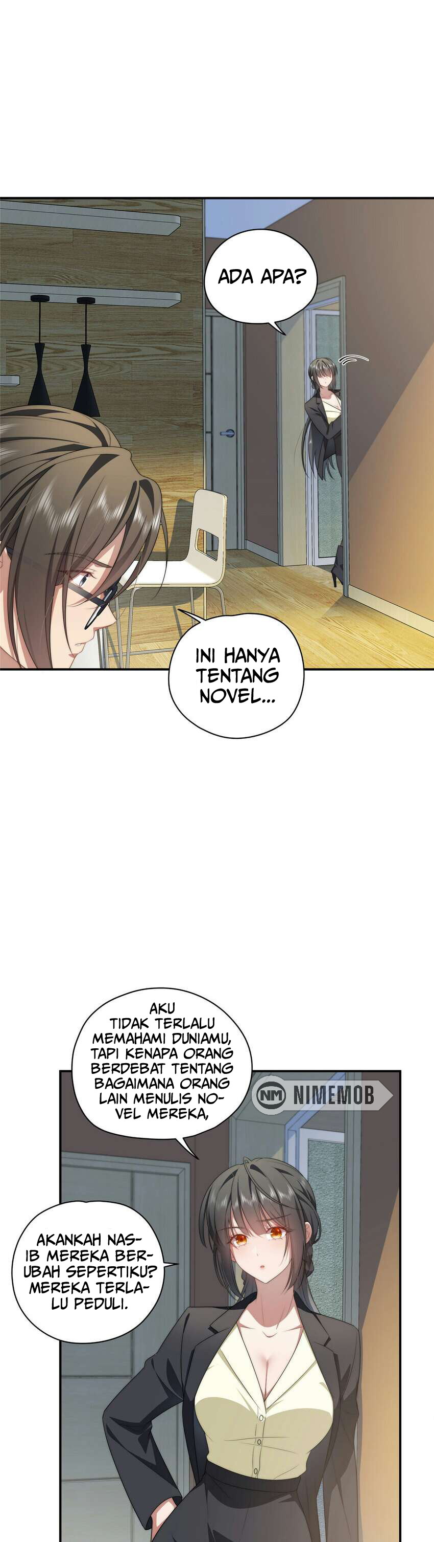 What Do You Do If the Heroine Escapes From Your Novel Chapter 21 - halaman 13