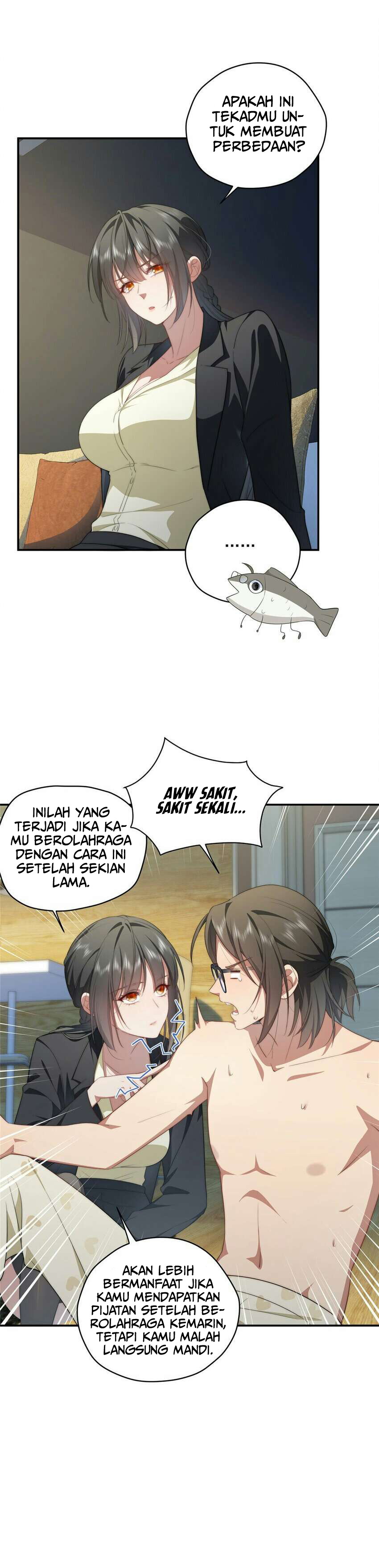 What Do You Do If the Heroine Escapes From Your Novel Chapter 24 - halaman 14