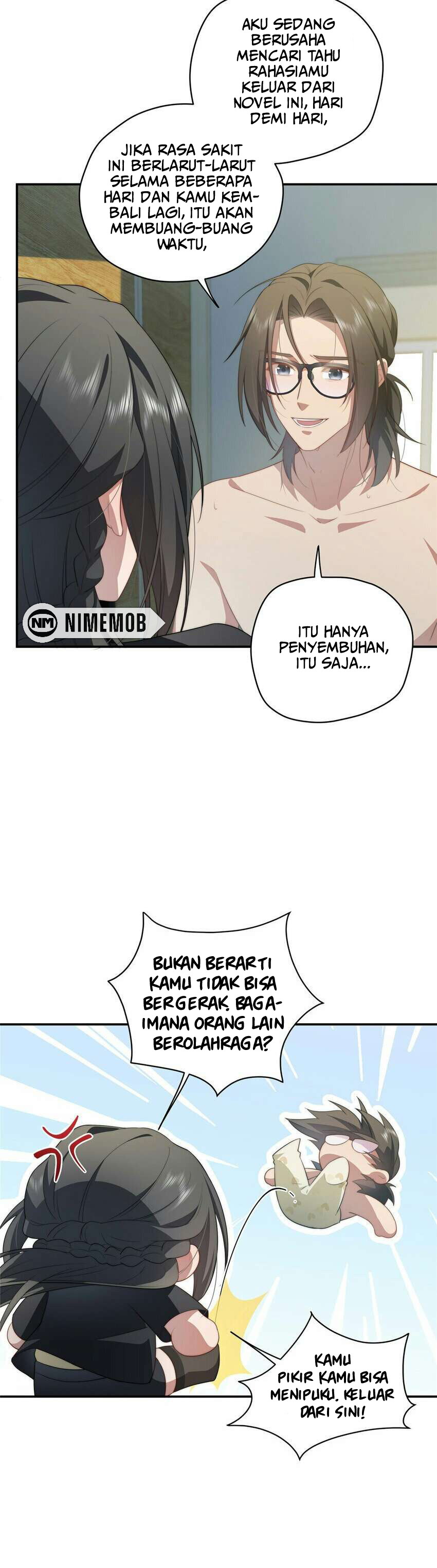 What Do You Do If the Heroine Escapes From Your Novel Chapter 25 - halaman 6