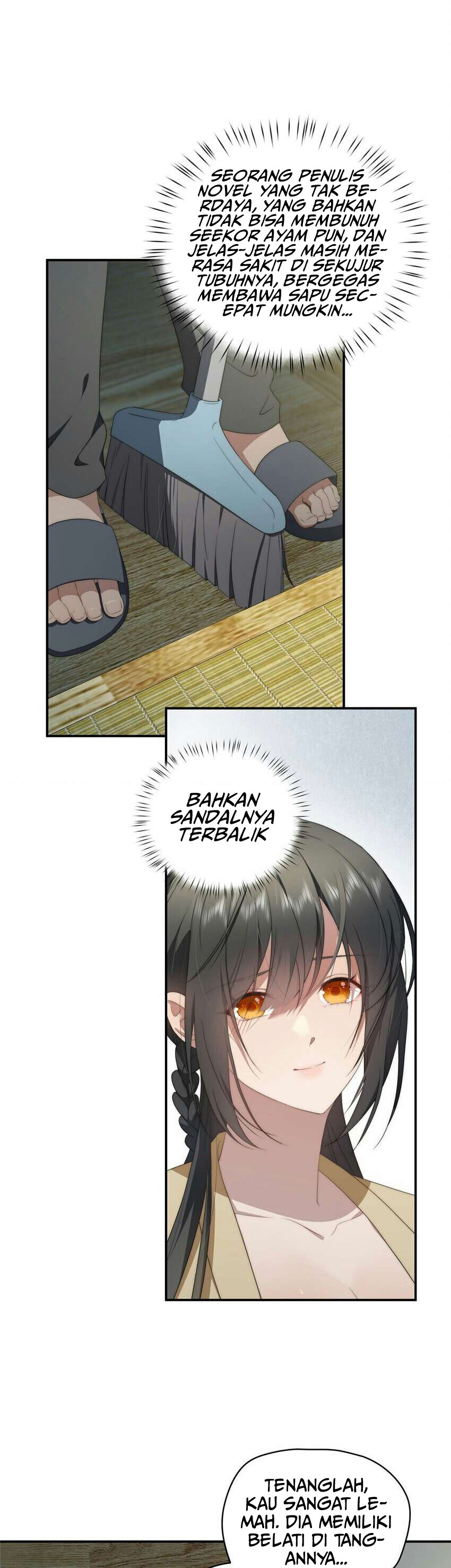 What Do You Do If the Heroine Escapes From Your Novel Chapter 28 - halaman 8