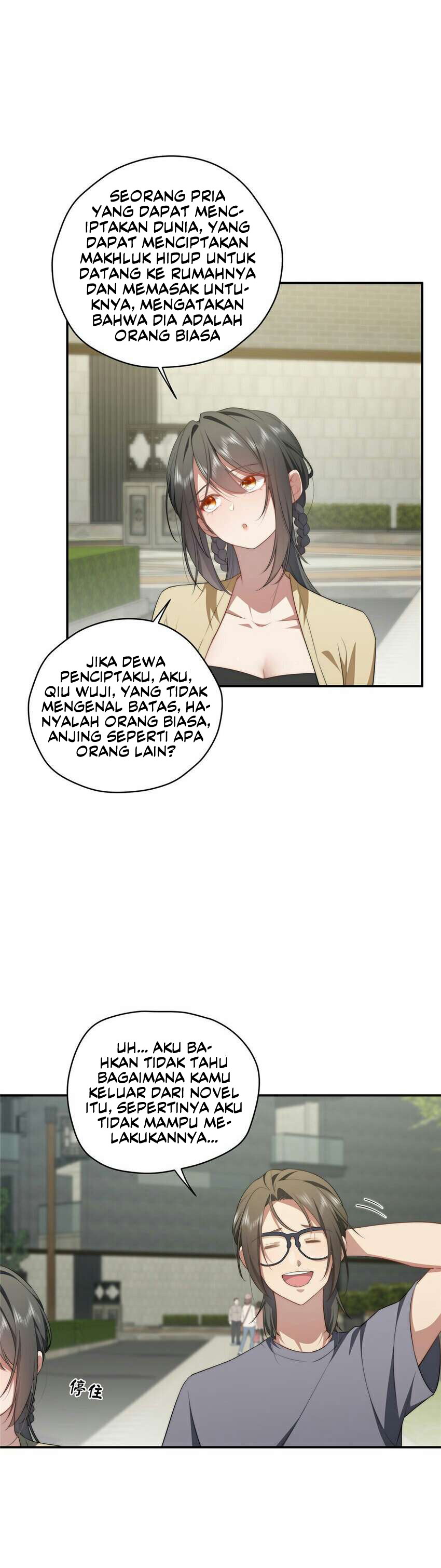 What Do You Do If the Heroine Escapes From Your Novel Chapter 29 - halaman 21