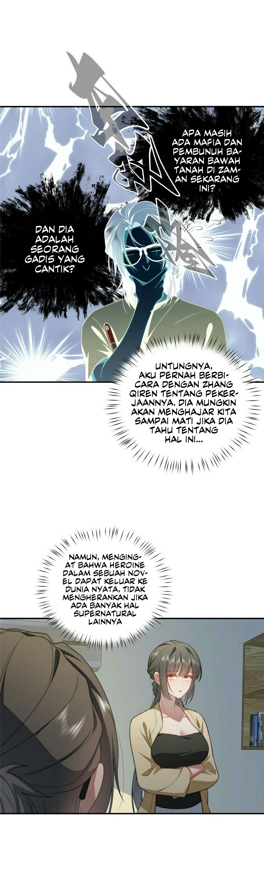 What Do You Do If the Heroine Escapes From Your Novel Chapter 29 - halaman 4