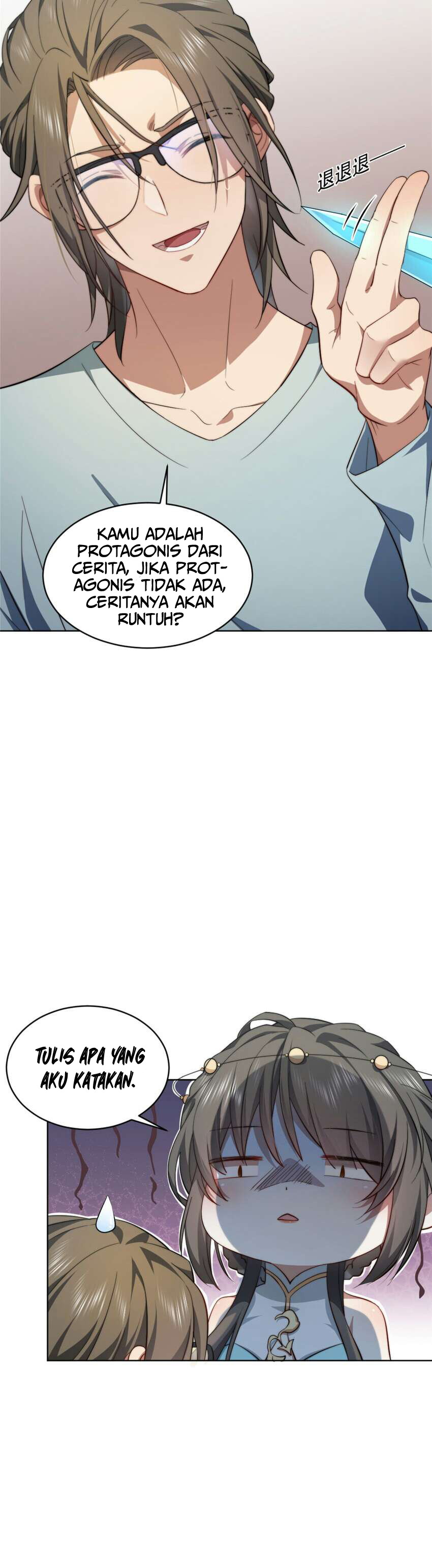 What Do You Do If the Heroine Escapes From Your Novel Chapter 3 - halaman 16