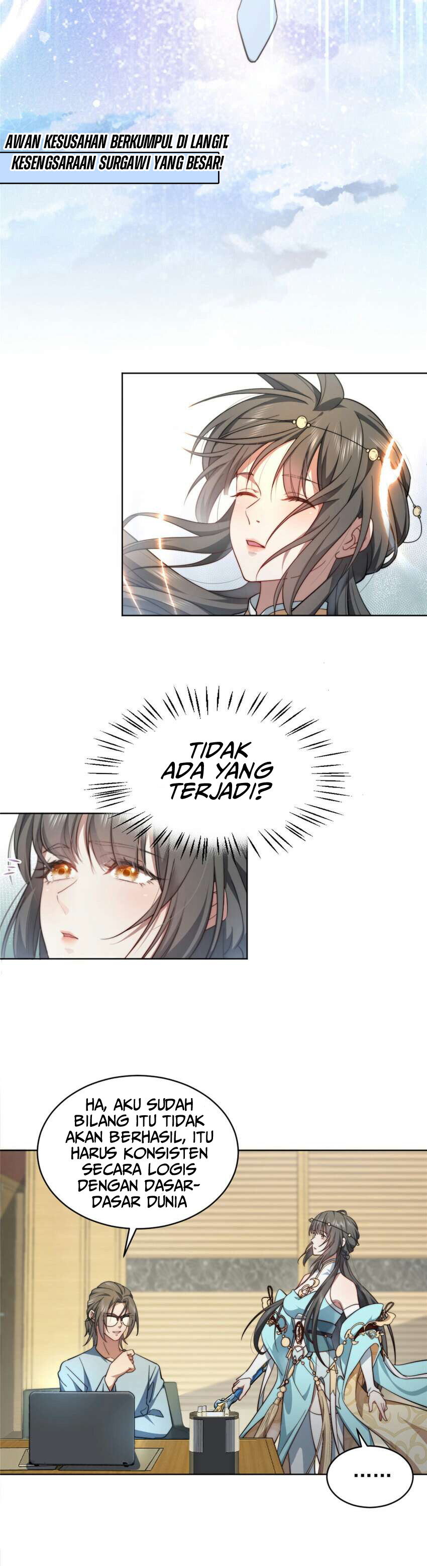What Do You Do If the Heroine Escapes From Your Novel Chapter 3 - halaman 18