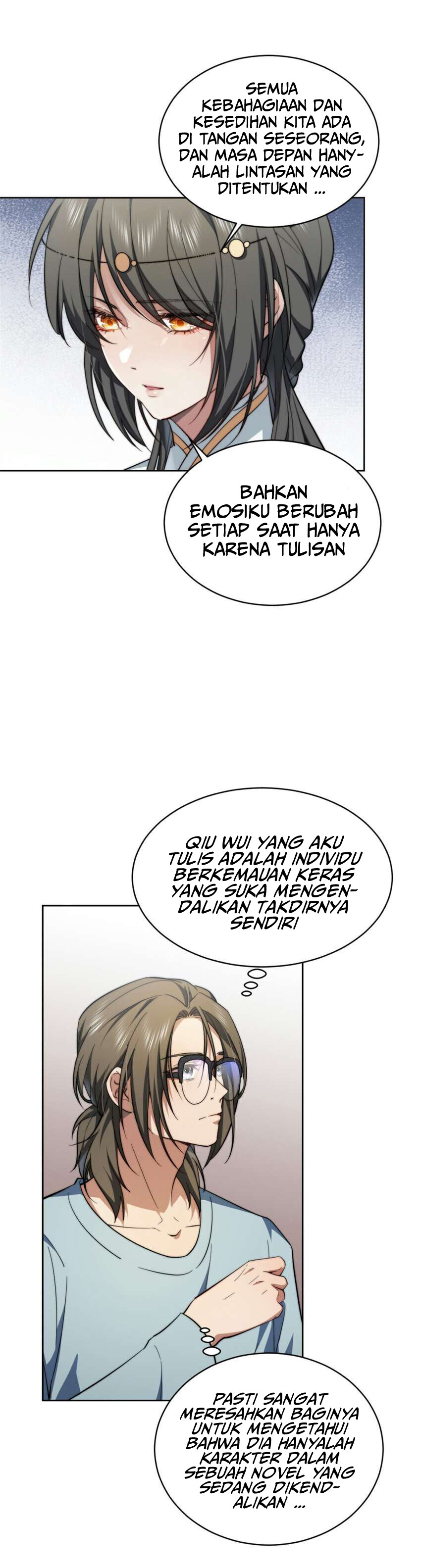 What Do You Do If the Heroine Escapes From Your Novel Chapter 3 - halaman 20