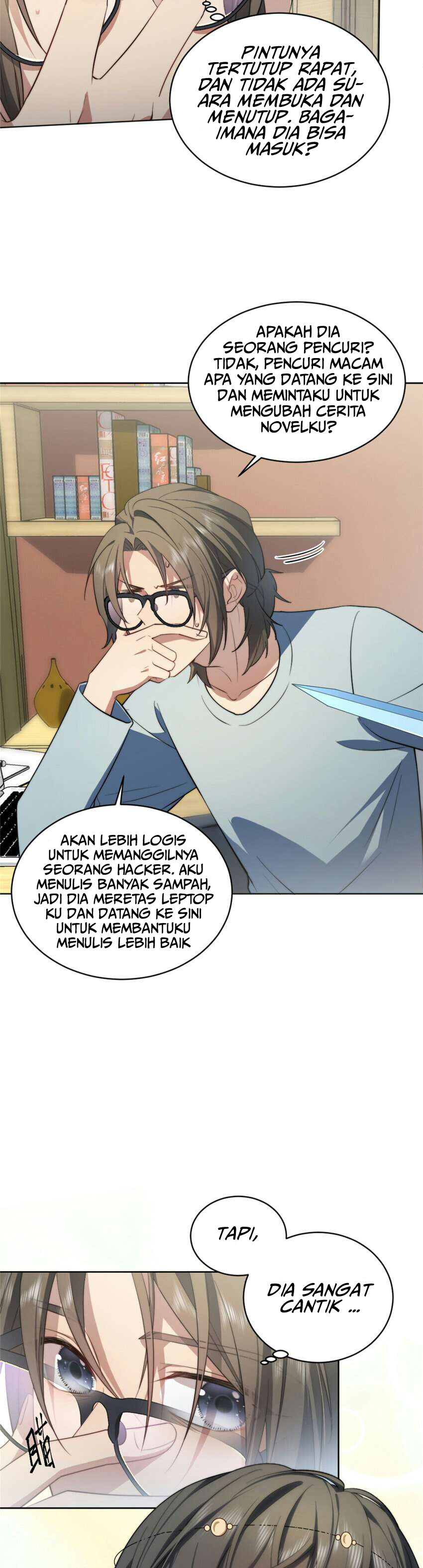 What Do You Do If the Heroine Escapes From Your Novel Chapter 3 - halaman 5