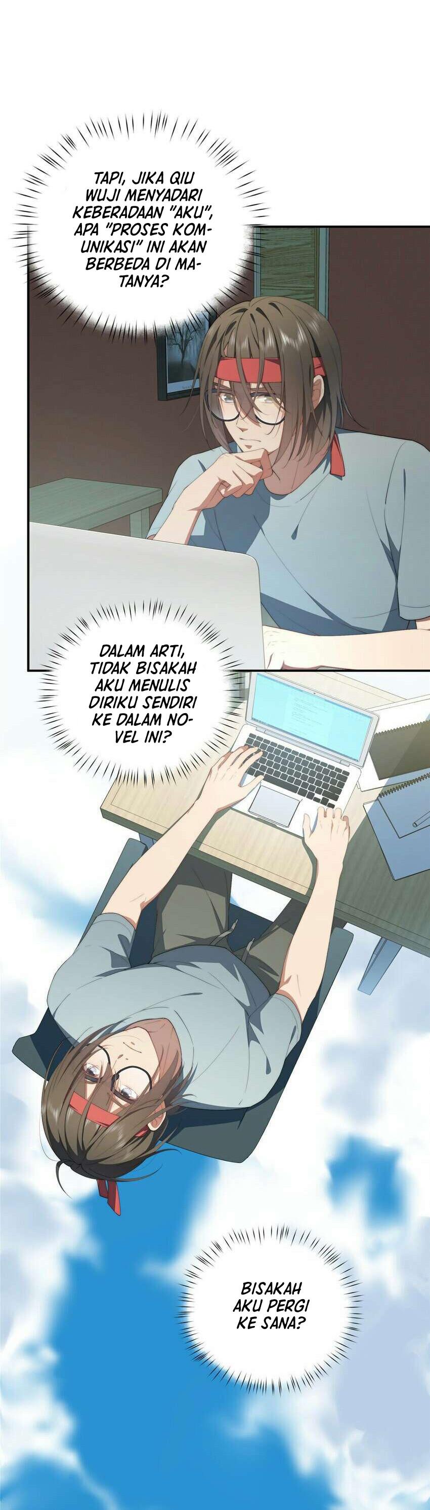 What Do You Do If the Heroine Escapes From Your Novel Chapter 35 - halaman 6