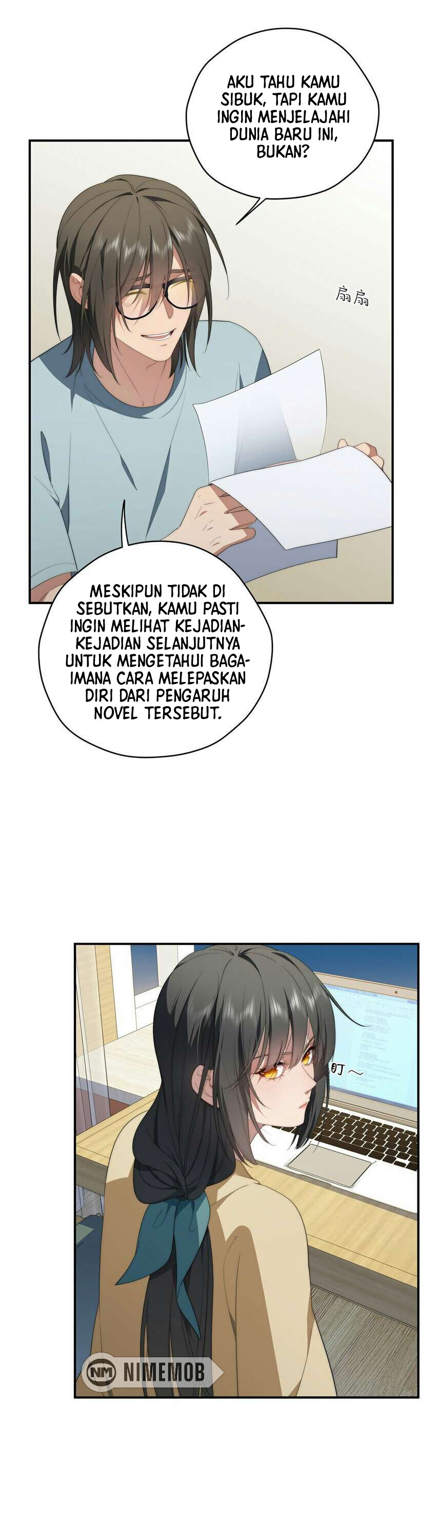 What Do You Do If the Heroine Escapes From Your Novel Chapter 36 - halaman 17