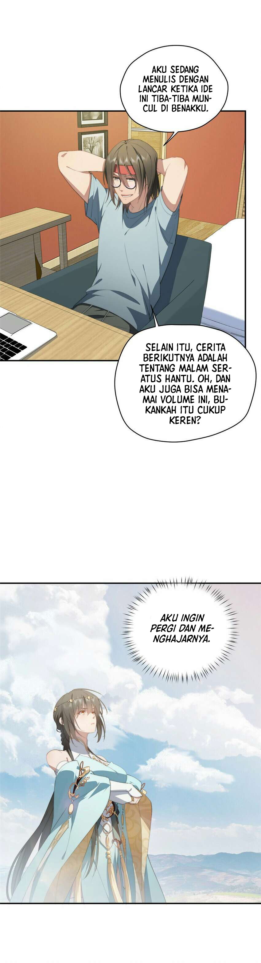 What Do You Do If the Heroine Escapes From Your Novel Chapter 36 - halaman 6