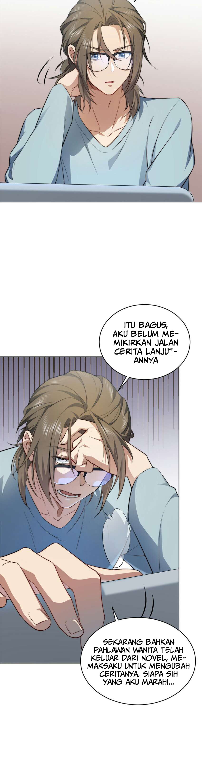 What Do You Do If the Heroine Escapes From Your Novel Chapter 4 - halaman 10