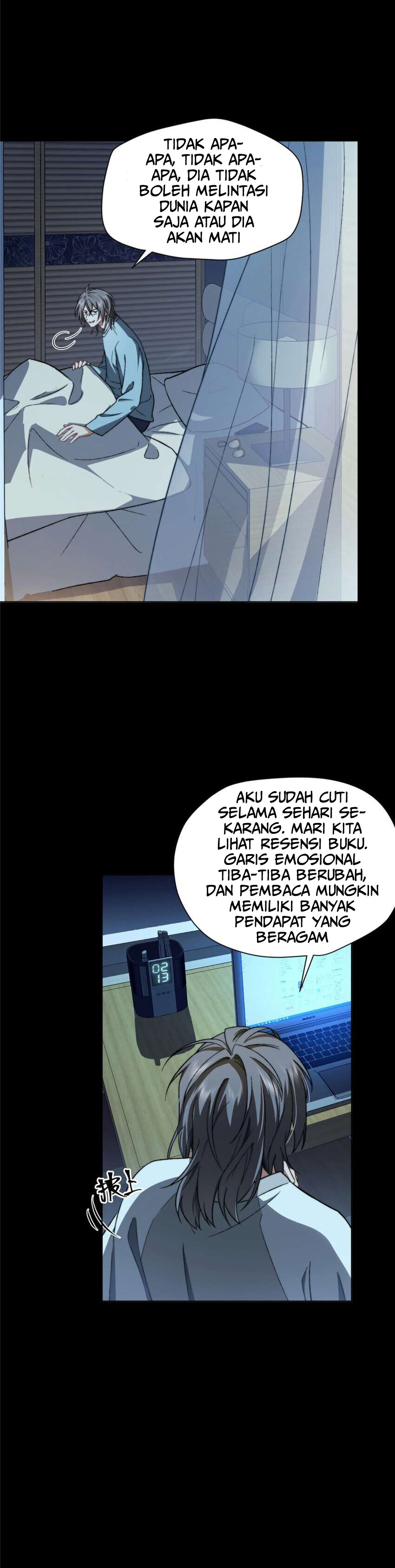 What Do You Do If the Heroine Escapes From Your Novel Chapter 4 - halaman 21