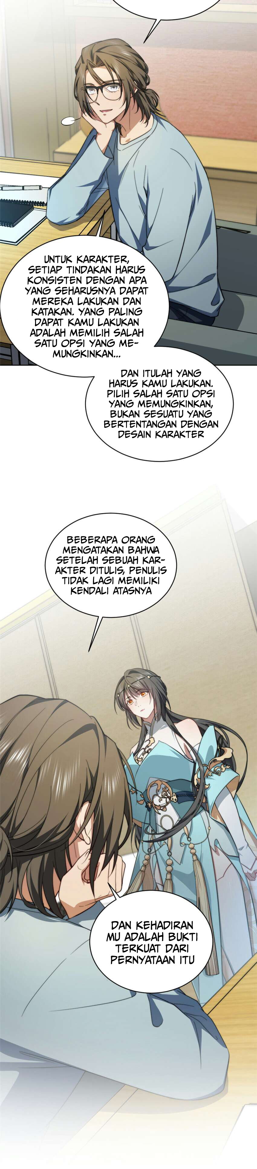What Do You Do If the Heroine Escapes From Your Novel Chapter 4 - halaman 3