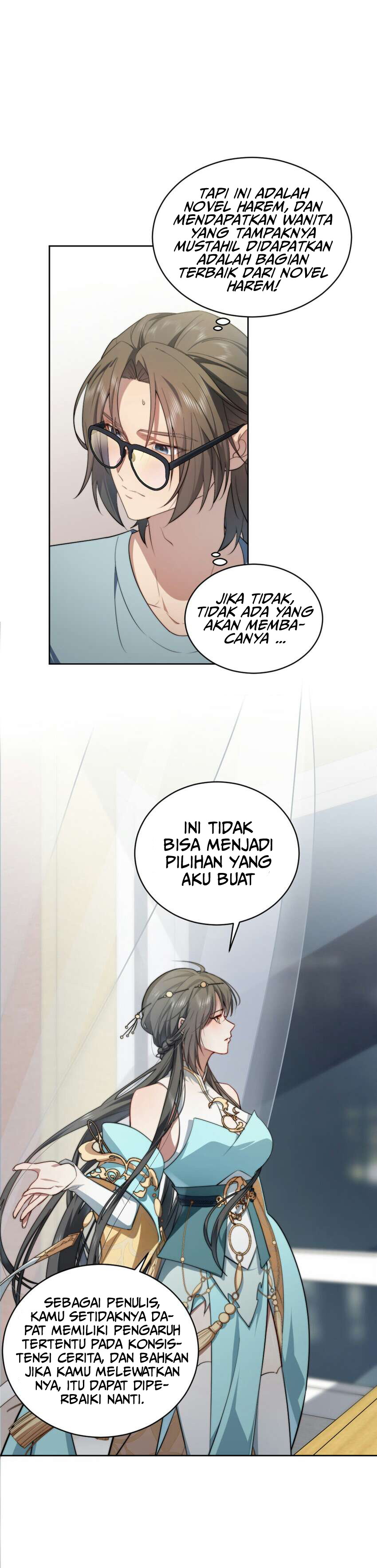 What Do You Do If the Heroine Escapes From Your Novel Chapter 4 - halaman 5