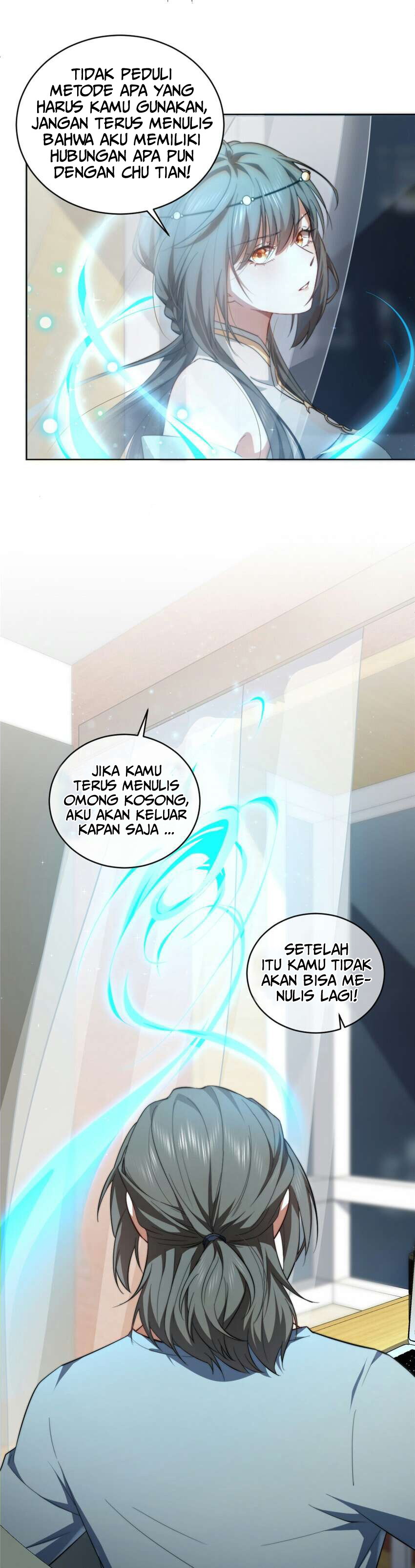 What Do You Do If the Heroine Escapes From Your Novel Chapter 4 - halaman 7