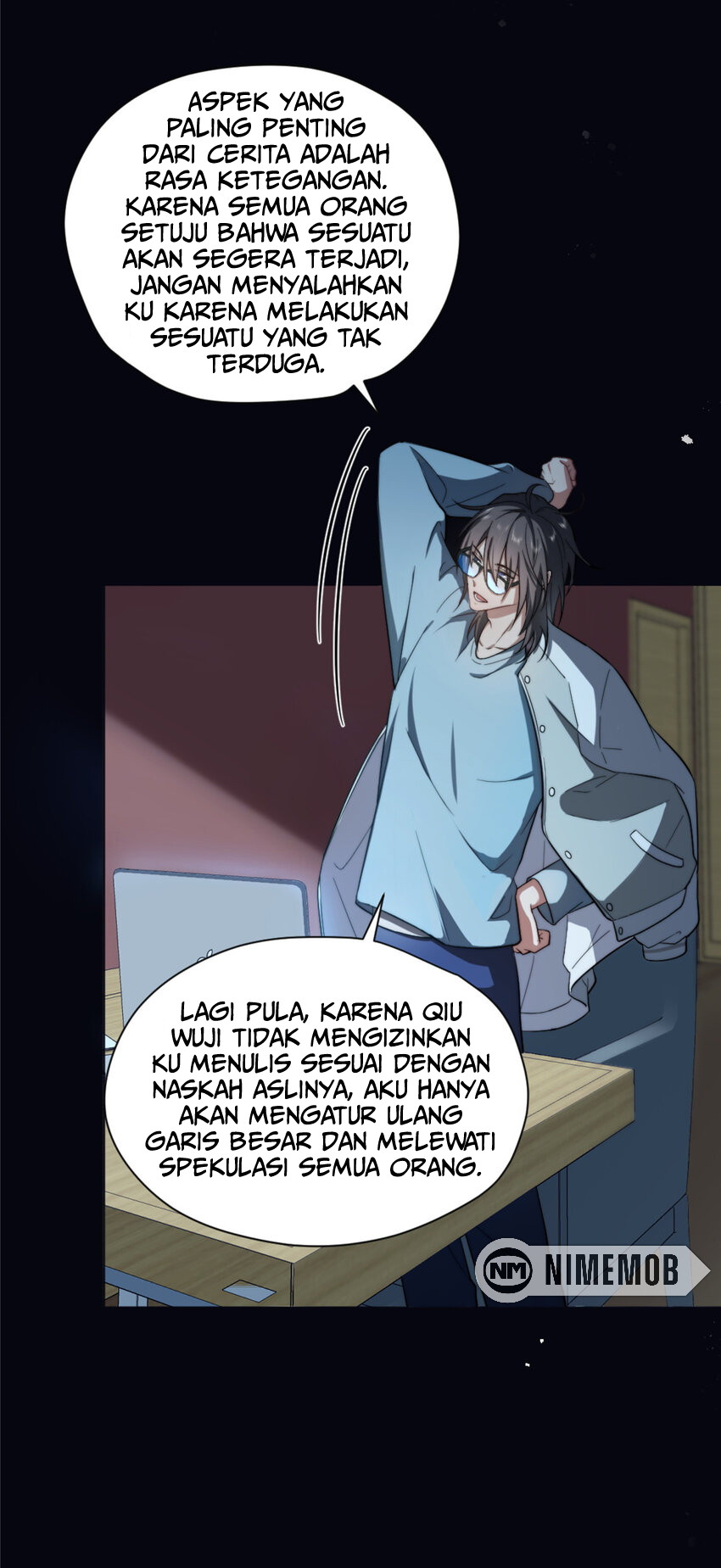 What Do You Do If the Heroine Escapes From Your Novel Chapter 5 - halaman 5