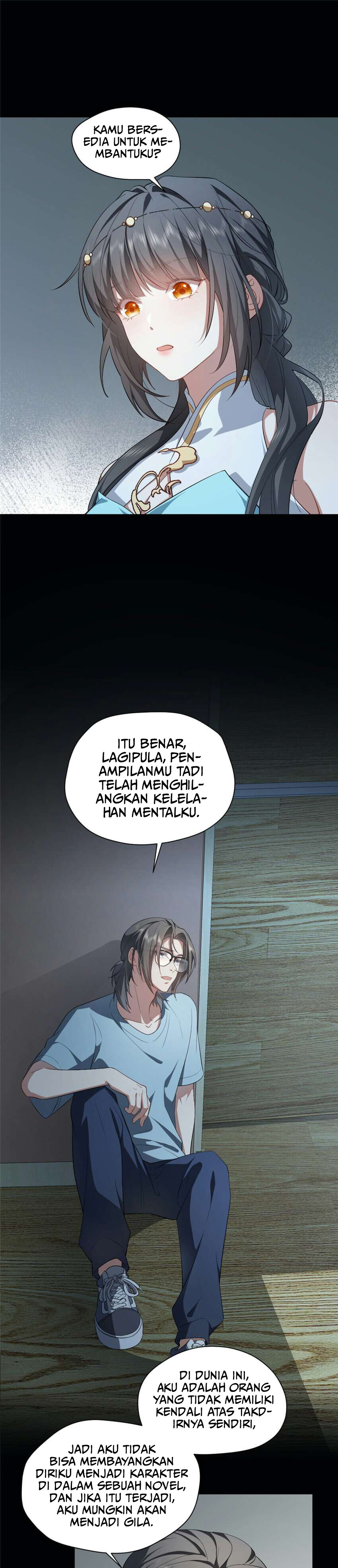 What Do You Do If the Heroine Escapes From Your Novel Chapter 6 - halaman 13