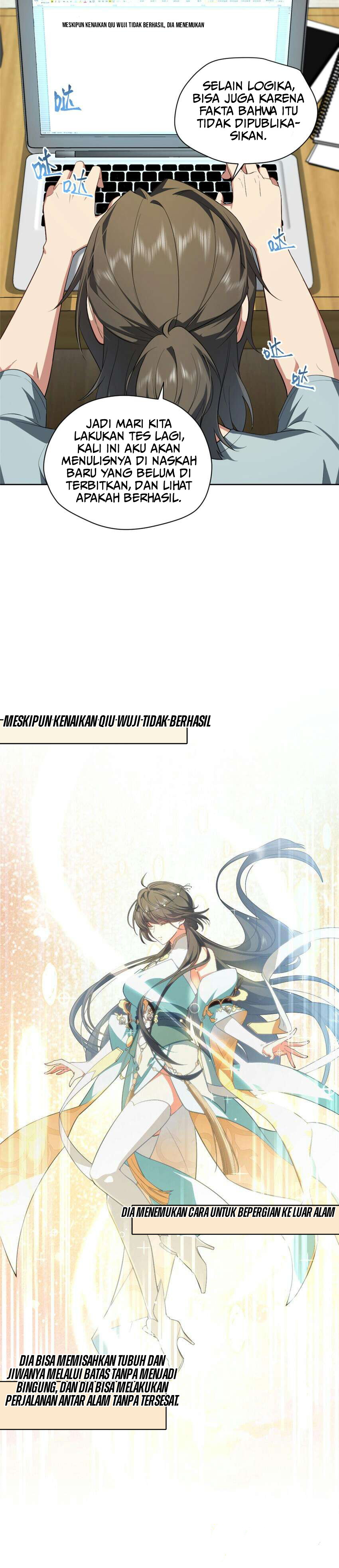 What Do You Do If the Heroine Escapes From Your Novel Chapter 6 - halaman 15