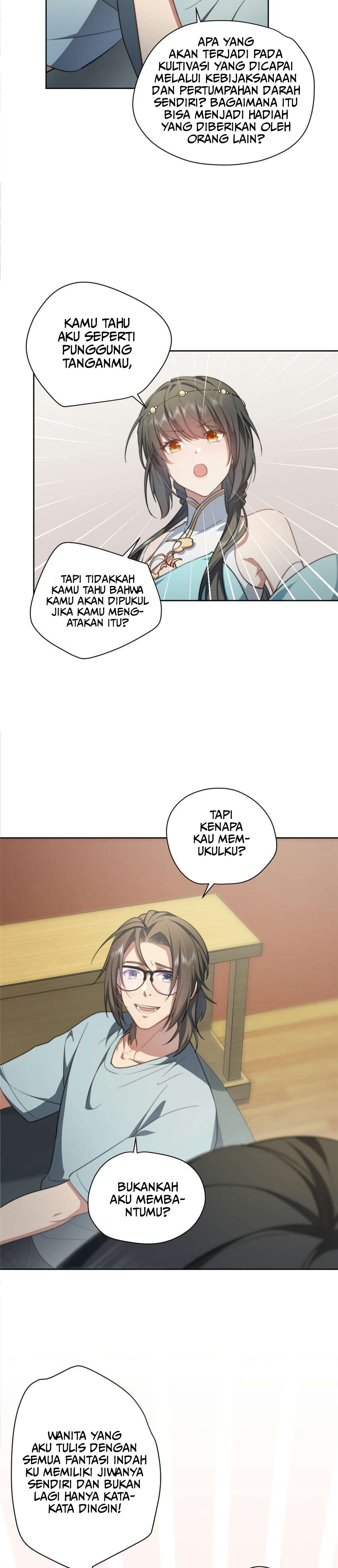 What Do You Do If the Heroine Escapes From Your Novel Chapter 6 - halaman 17