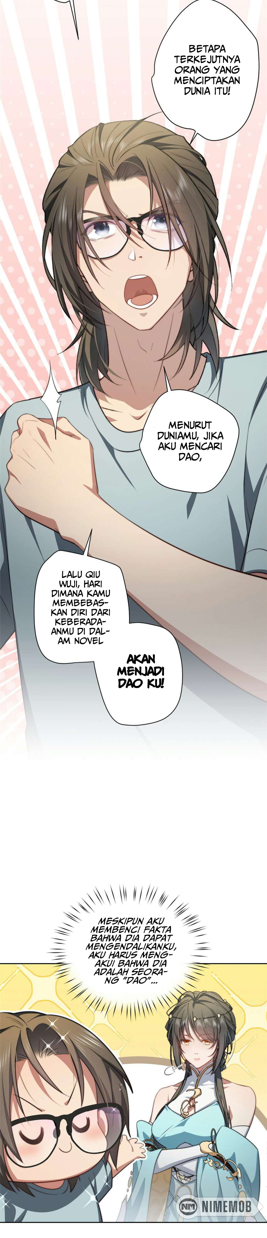 What Do You Do If the Heroine Escapes From Your Novel Chapter 6 - halaman 18
