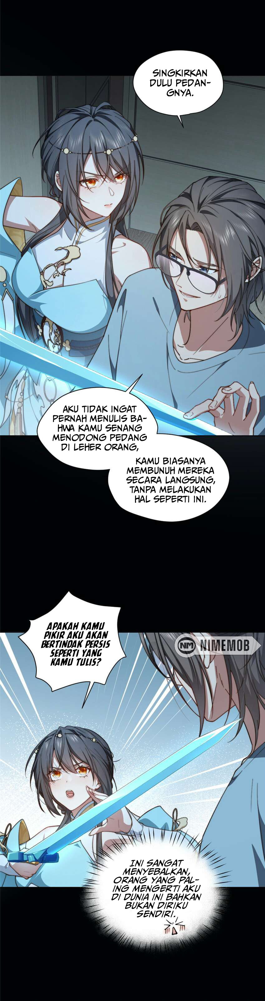 What Do You Do If the Heroine Escapes From Your Novel Chapter 6 - halaman 3