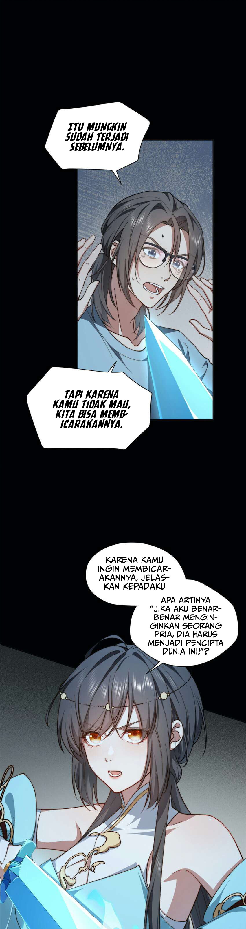 What Do You Do If the Heroine Escapes From Your Novel Chapter 6 - halaman 4