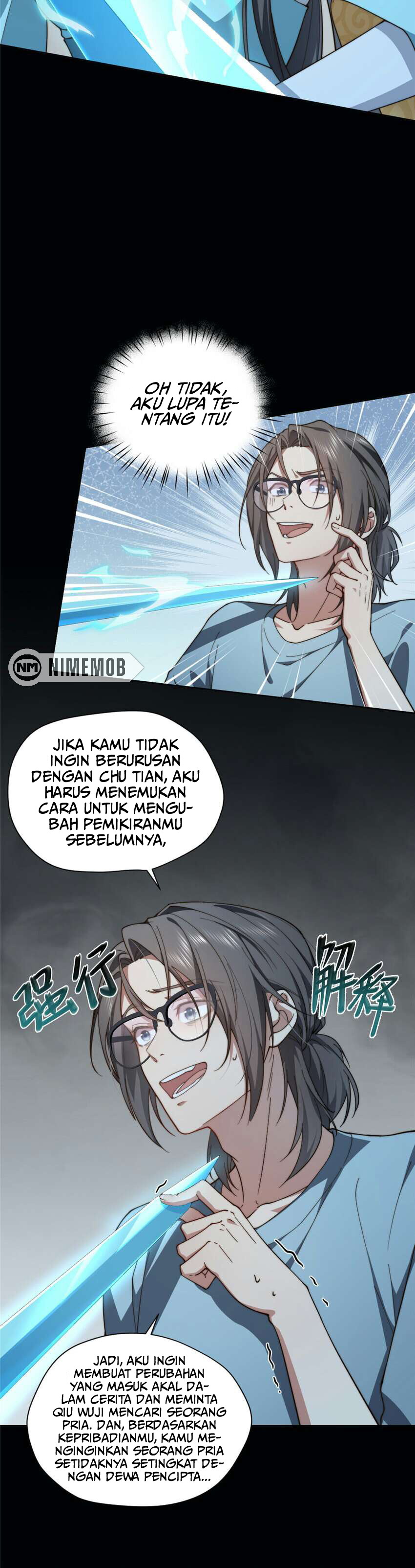 What Do You Do If the Heroine Escapes From Your Novel Chapter 6 - halaman 5