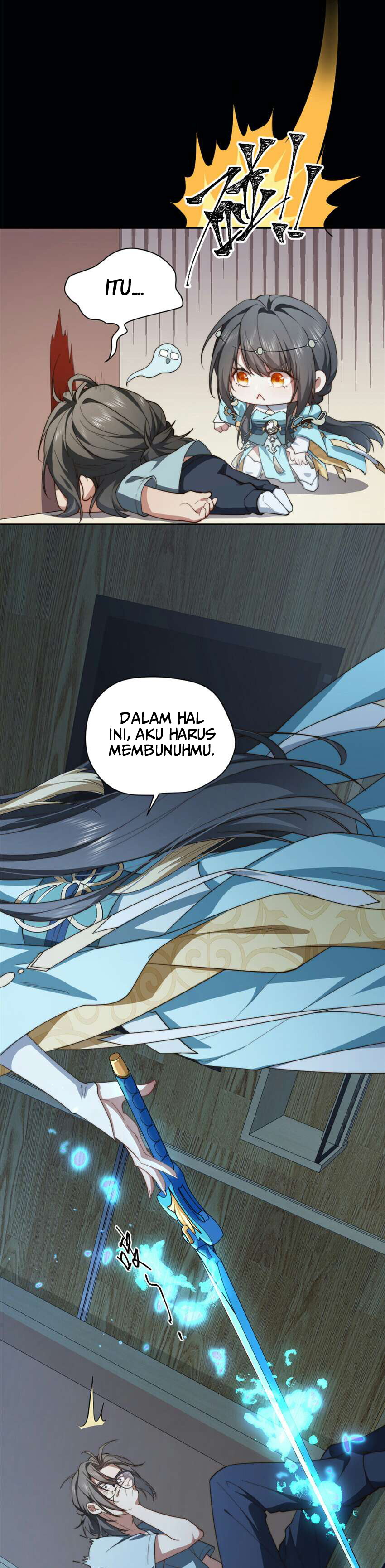 What Do You Do If the Heroine Escapes From Your Novel Chapter 6 - halaman 8