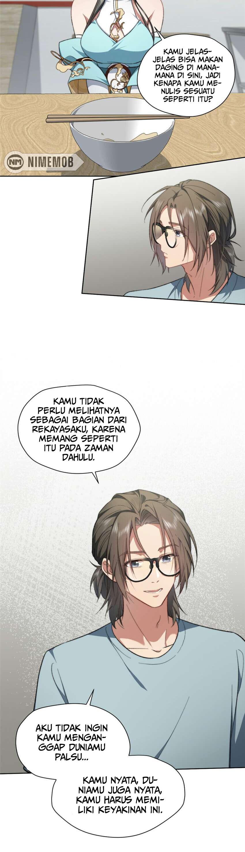 What Do You Do If the Heroine Escapes From Your Novel Chapter 7 - halaman 13