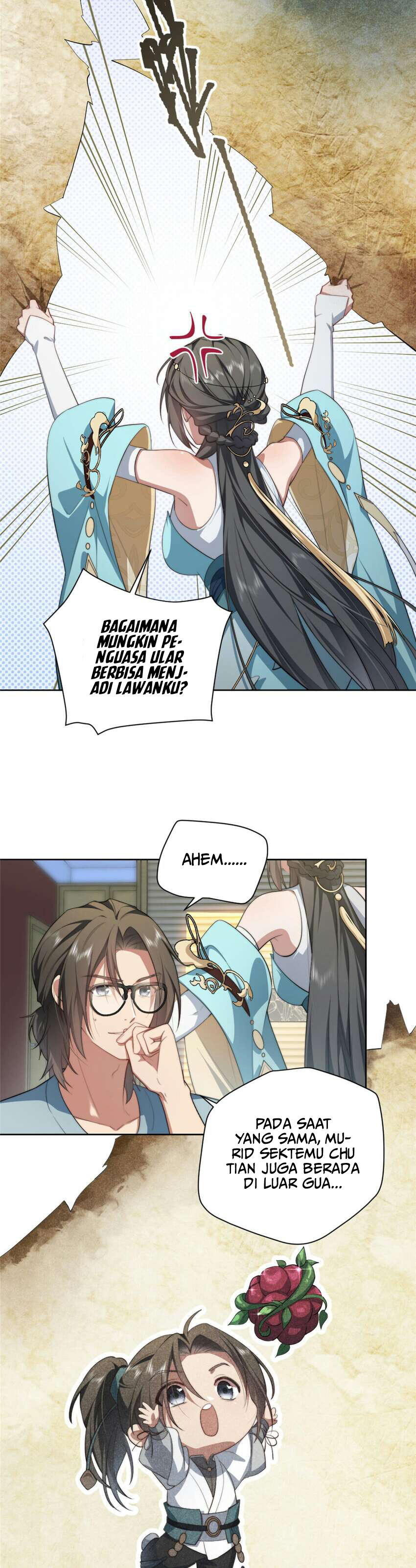 What Do You Do If the Heroine Escapes From Your Novel Chapter 7 - halaman 21