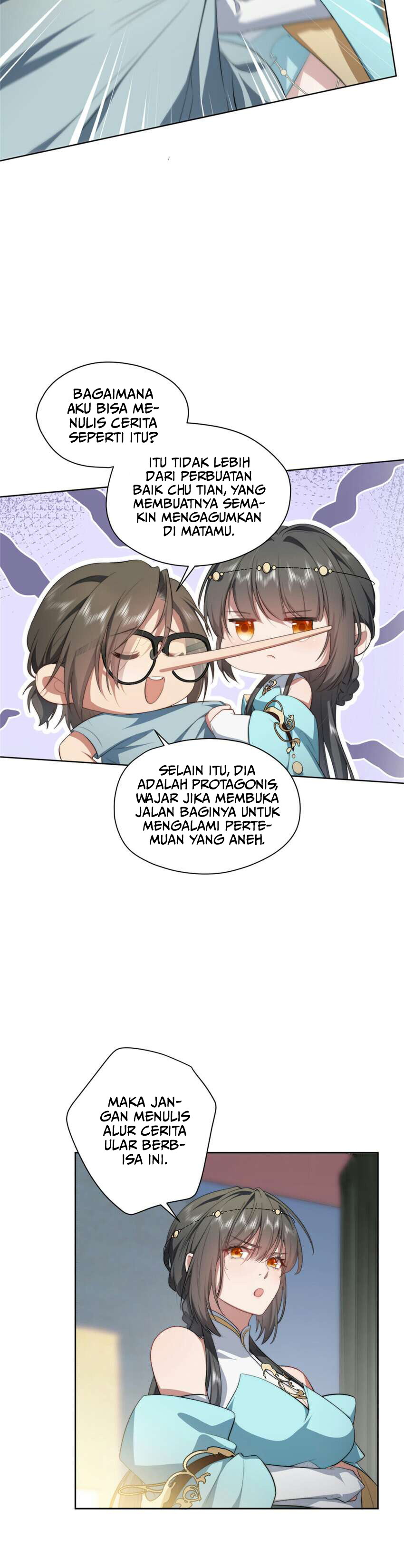What Do You Do If the Heroine Escapes From Your Novel Chapter 7 - halaman 23
