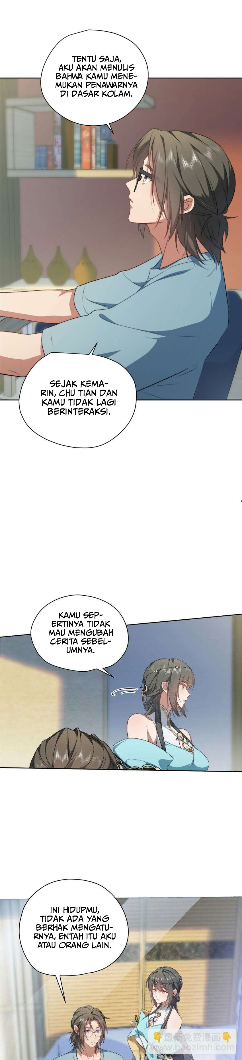 What Do You Do If the Heroine Escapes From Your Novel Chapter 7 - halaman 25
