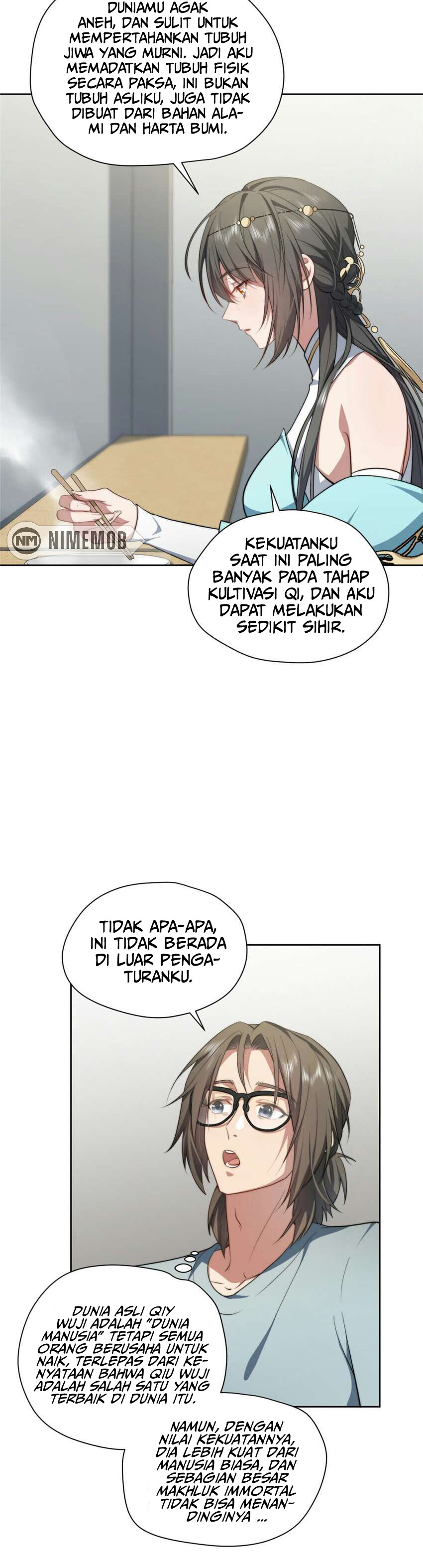 What Do You Do If the Heroine Escapes From Your Novel Chapter 7 - halaman 9