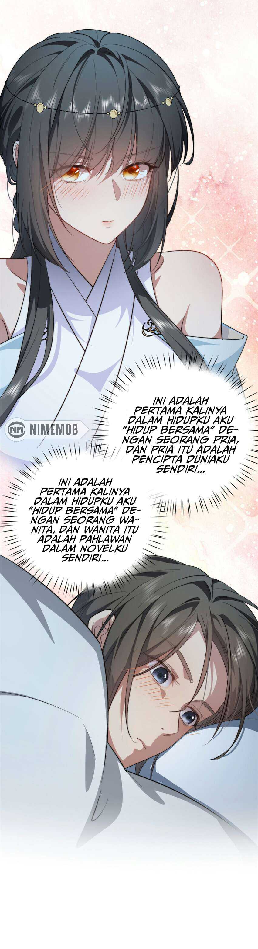 What Do You Do If the Heroine Escapes From Your Novel Chapter 8 - halaman 18