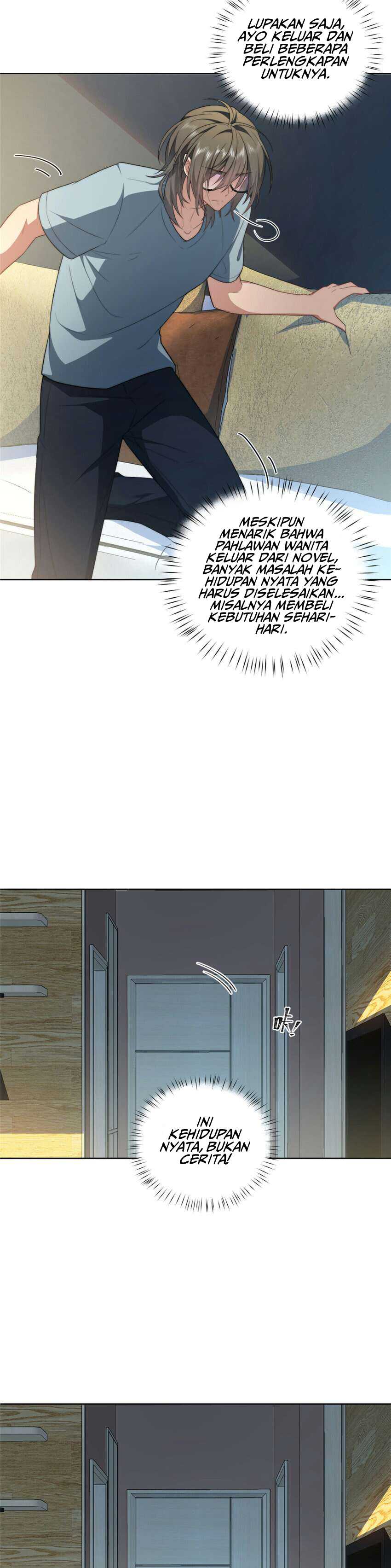 What Do You Do If the Heroine Escapes From Your Novel Chapter 9 - halaman 13