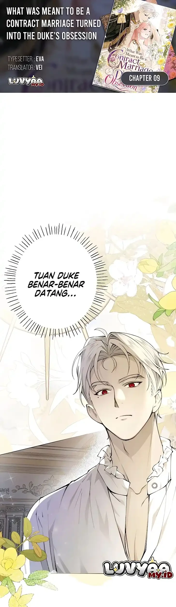 What Was Meant to Be a Contract Marriage Turned Into the Duke’s Obsession Chapter 9 - halaman 1