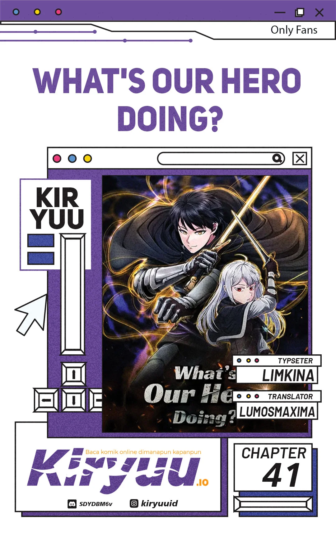 What's Our Hero Doing? Chapter 41 - halaman 1