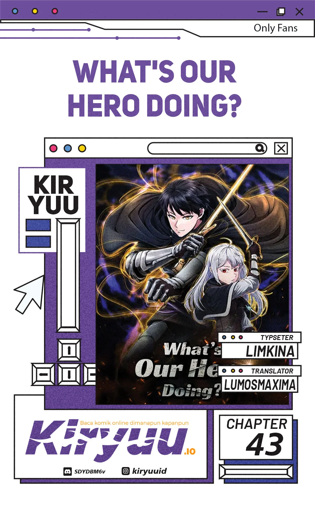 What's Our Hero Doing? Chapter 43 - halaman 1