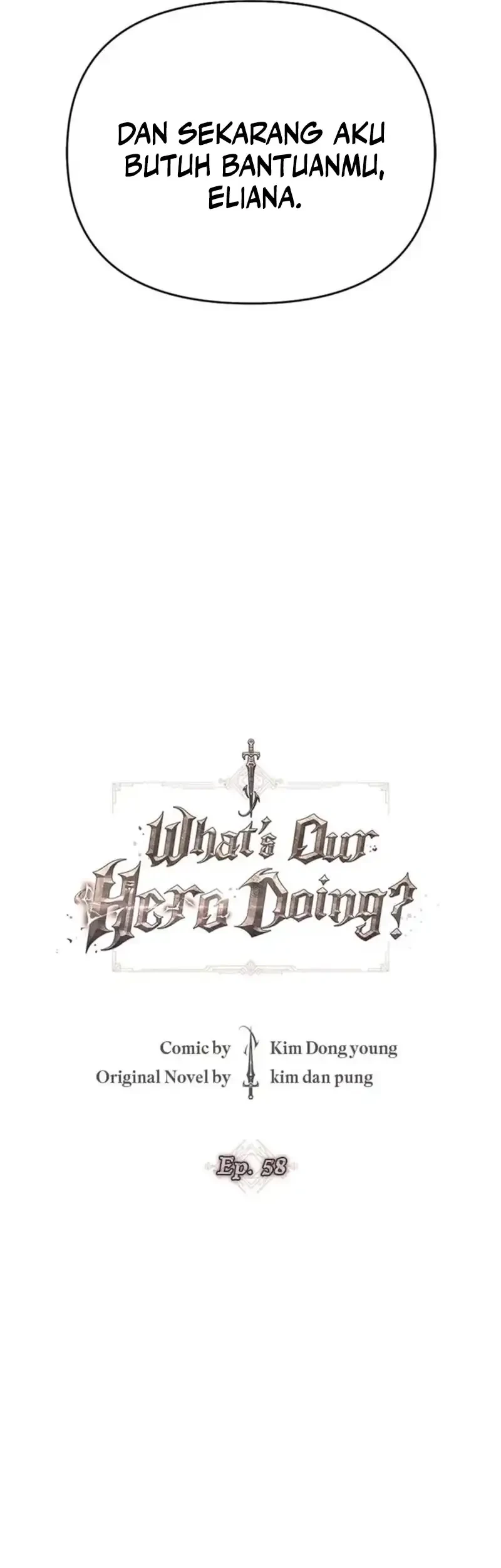 What's Our Hero Doing? Chapter 58 - halaman 22