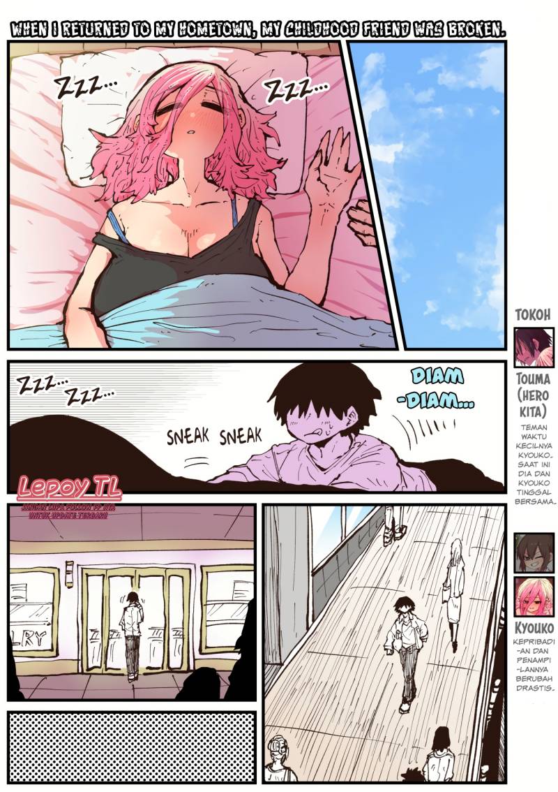 When I Returned to My Hometown, My Childhood Friend was Broken Chapter 40 - halaman 2