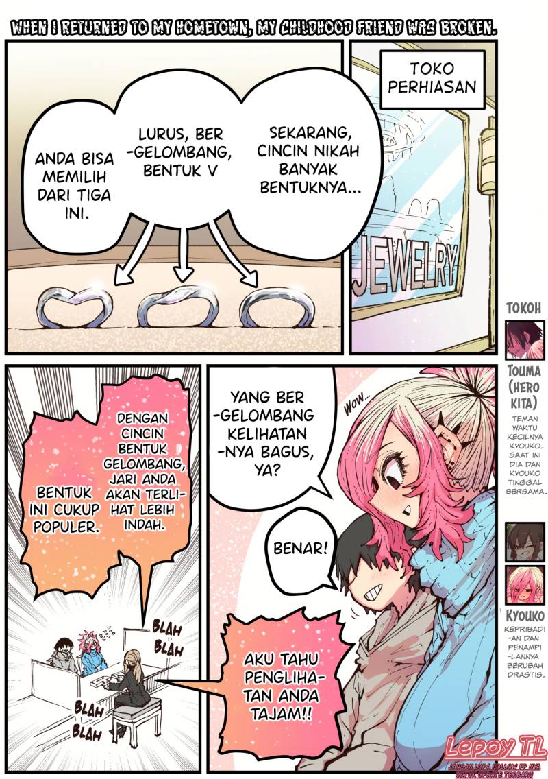 When I Returned to My Hometown, My Childhood Friend was Broken Chapter 42 - halaman 2