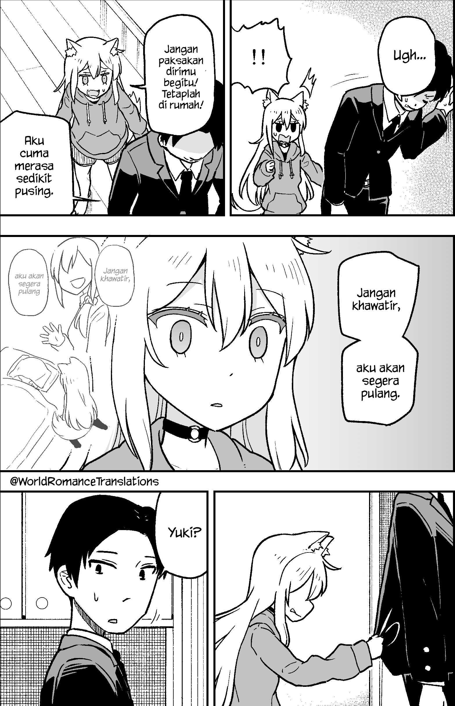 When I Try to Go to Work, the Dog I Picked Up Gets in the Way Chapter 1 - halaman 3