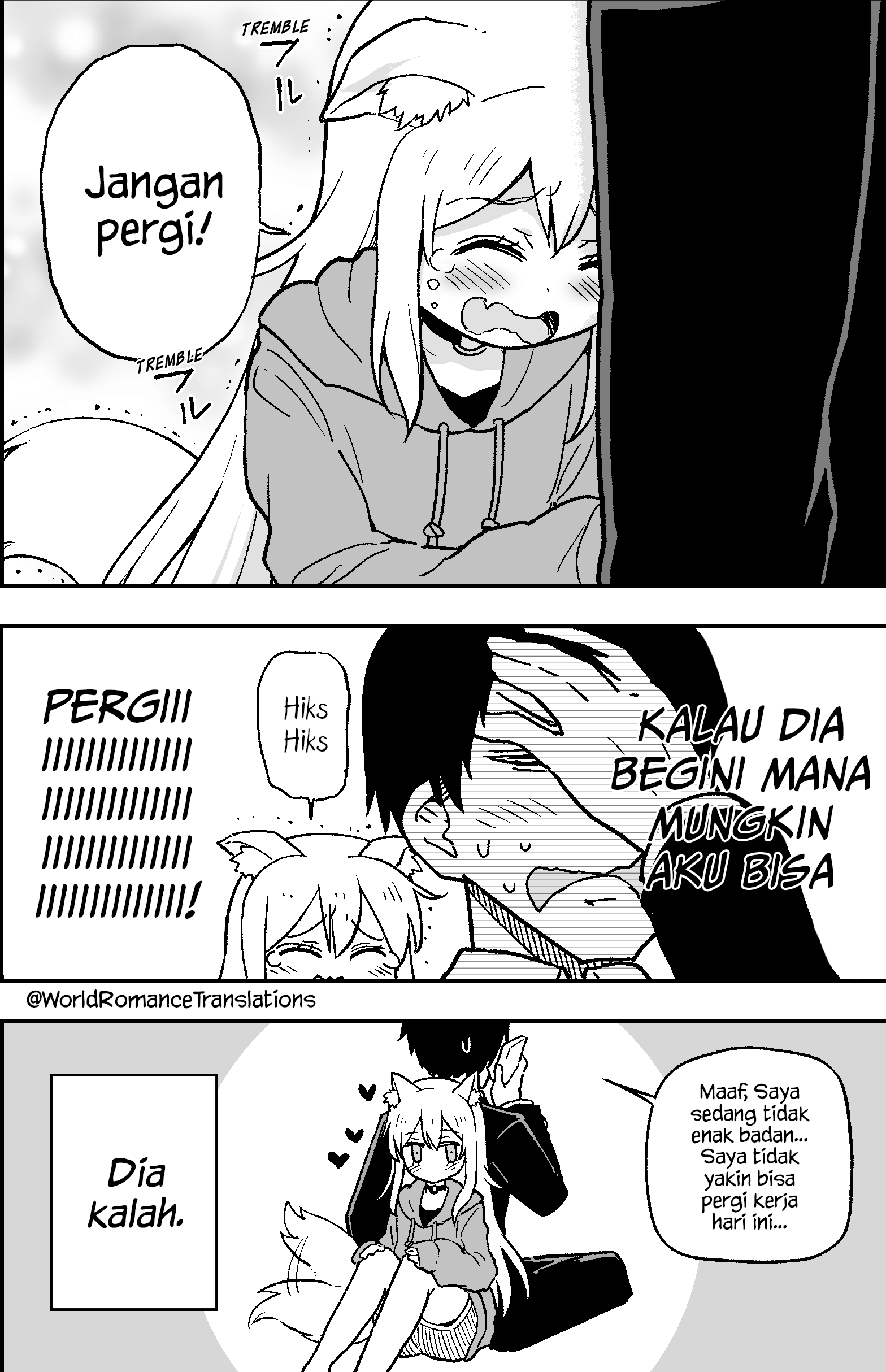 When I Try to Go to Work, the Dog I Picked Up Gets in the Way Chapter 1 - halaman 4