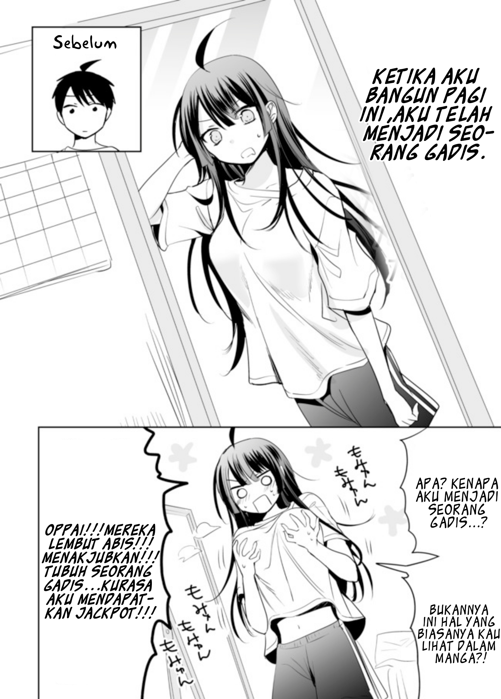 When I woke up this morning, I thought I had become a woman, but... Chapter 0 - halaman 2
