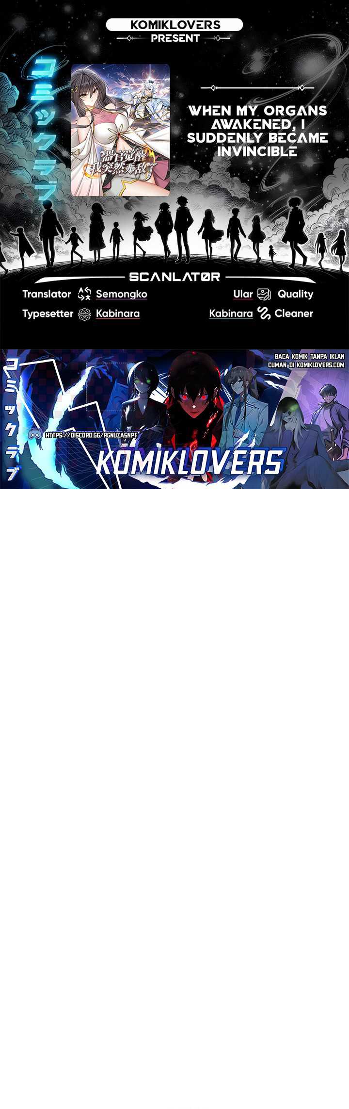 When My Organs Awakened, I Suddenly Became Invincible Chapter 7 - halaman 1