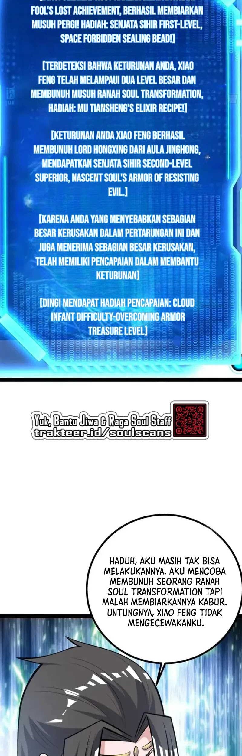 When The System Opens After The Age Of 100, All Grandchildren Kneel Upon The Mountains! Chapter 42 - halaman 23