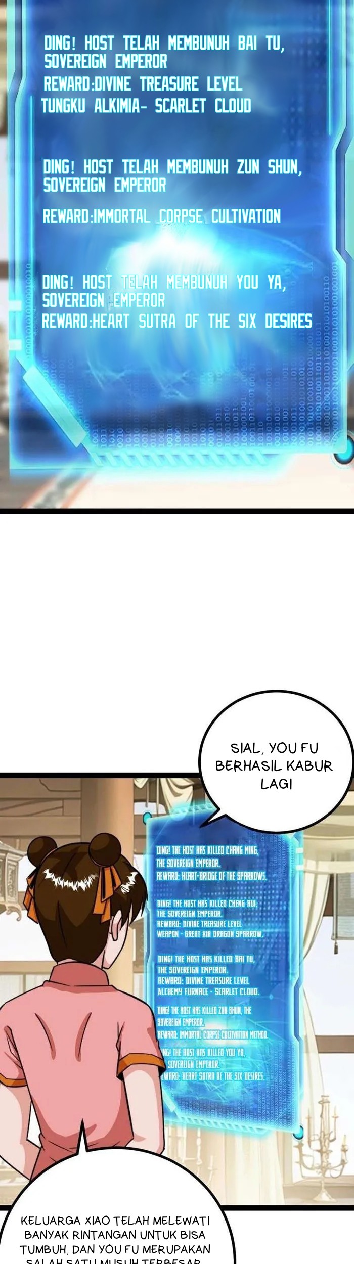 When The System Opens After The Age Of 100, All Grandchildren Kneel Upon The Mountains! Chapter 85 - halaman 2