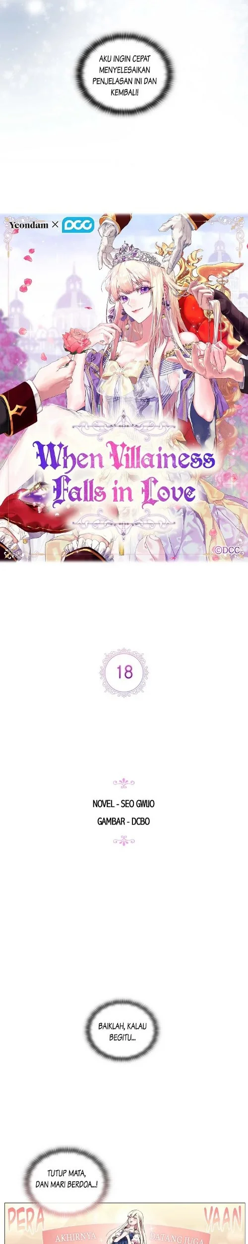 When the Villainess Is in Love Chapter 18 - halaman 6