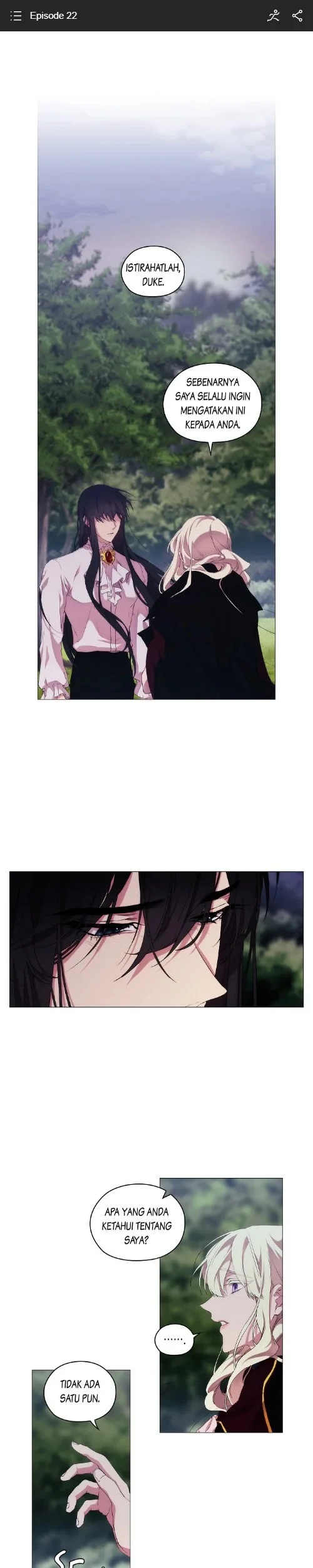 When the Villainess Is in Love Chapter 22 - halaman 1
